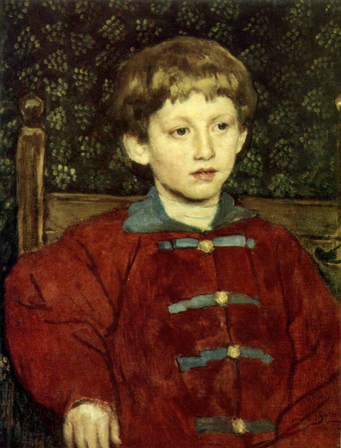 Портрет Владимира Васнецова, сына художника (Portrait of Vladimir Vasnetsov, the artist's son), 1899