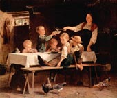 Дети за обедом