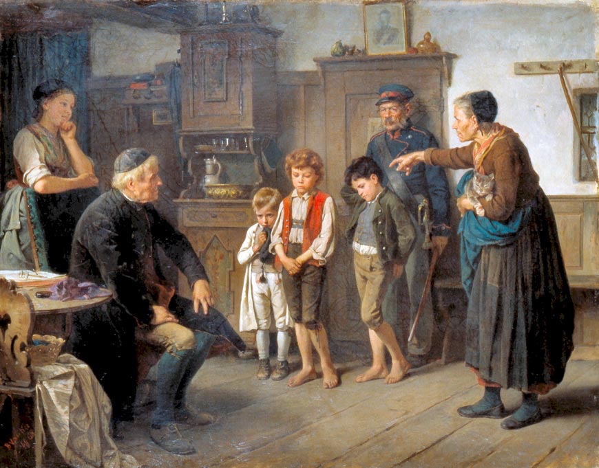 L 'interrogatoire (Допрос), 1868