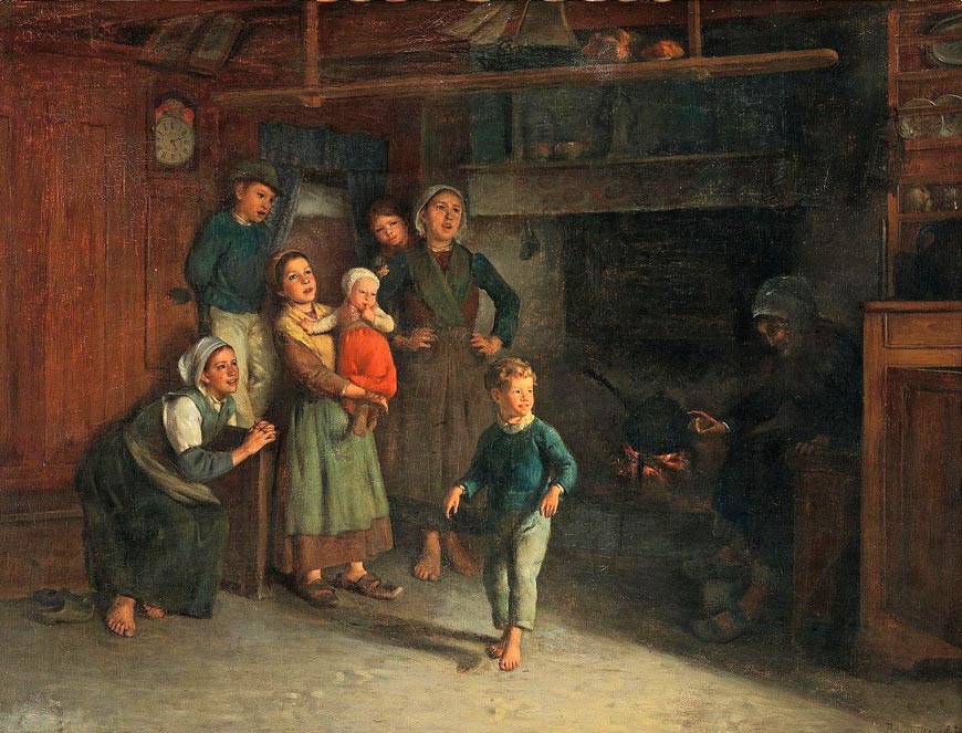 Freudiger Gesang (Радостная песня), 1874