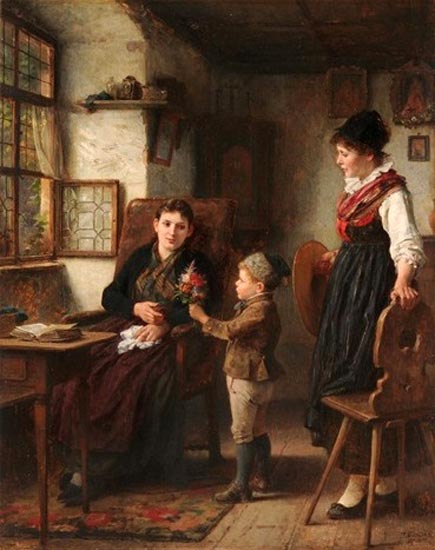 Die Genesende (Выздоровление), 1888