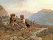 Пастушок и крестьянская девочка