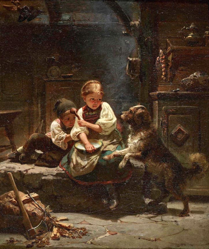 Das kleine Milchmädchen (Маленькая молочница) 