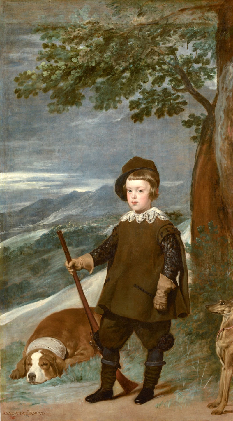 Prince Baltasar Carlos in Hunting Dress (Принц Бальтазар Карлос в наряде охотника), 1635-1636