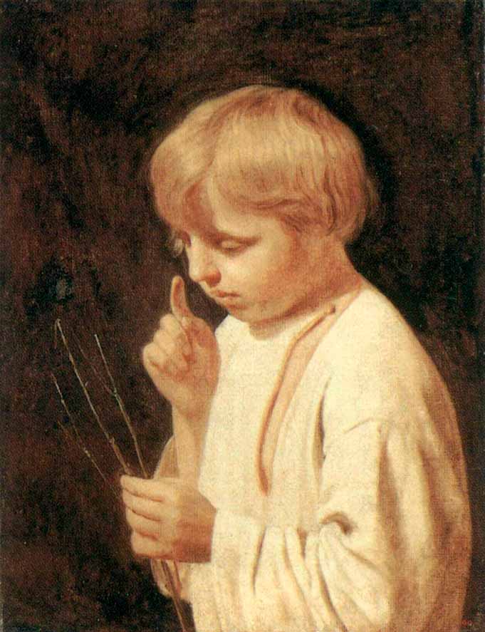 Maльчик c poзгoй (A Boy with a Rod), 1830е