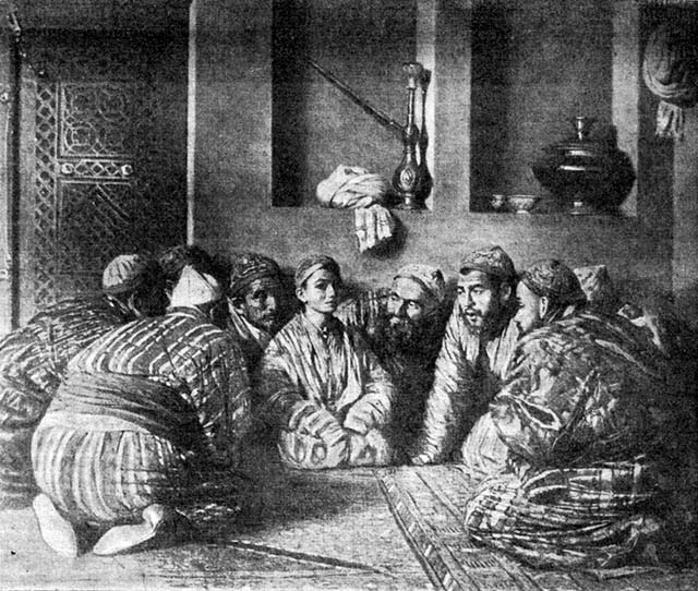 Бача и его поклонники (Bacha and his admirers), 1868