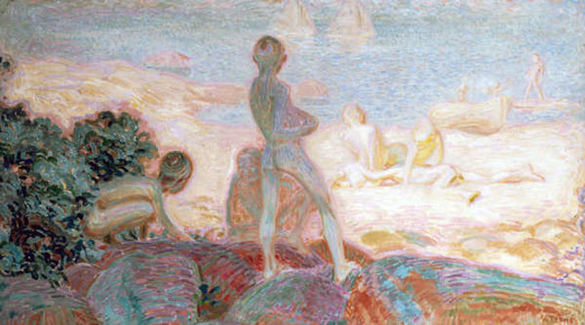 Playing Children (Играющие дети), 1913