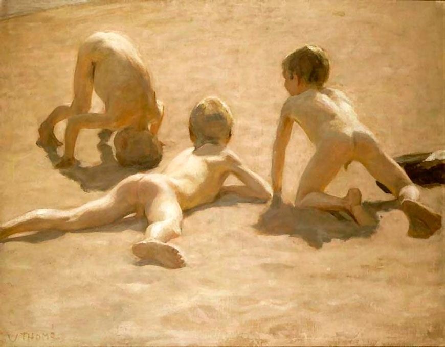 Boys Playing (Играющие мальчики), 1903