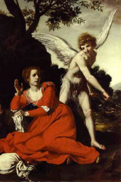 Hagar and the Angel (Агарь и ангел), 1632