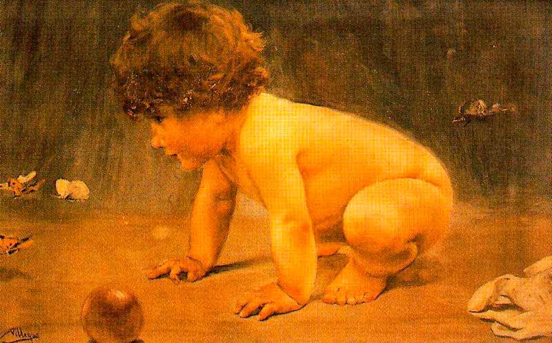 Figura de un niño (Фигура мальчика), 1895