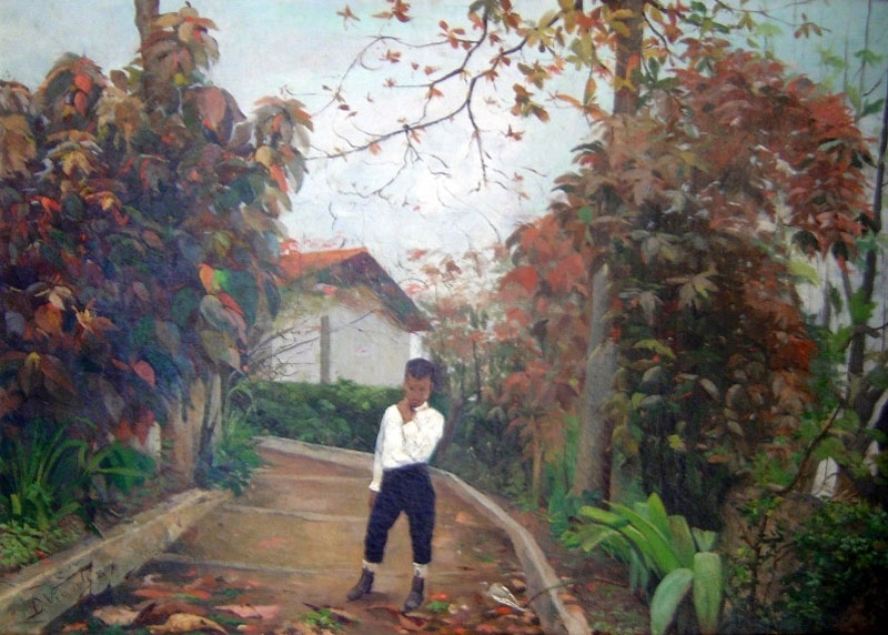 Menino na Ladeira (Мальчик в Ладейре), 1889