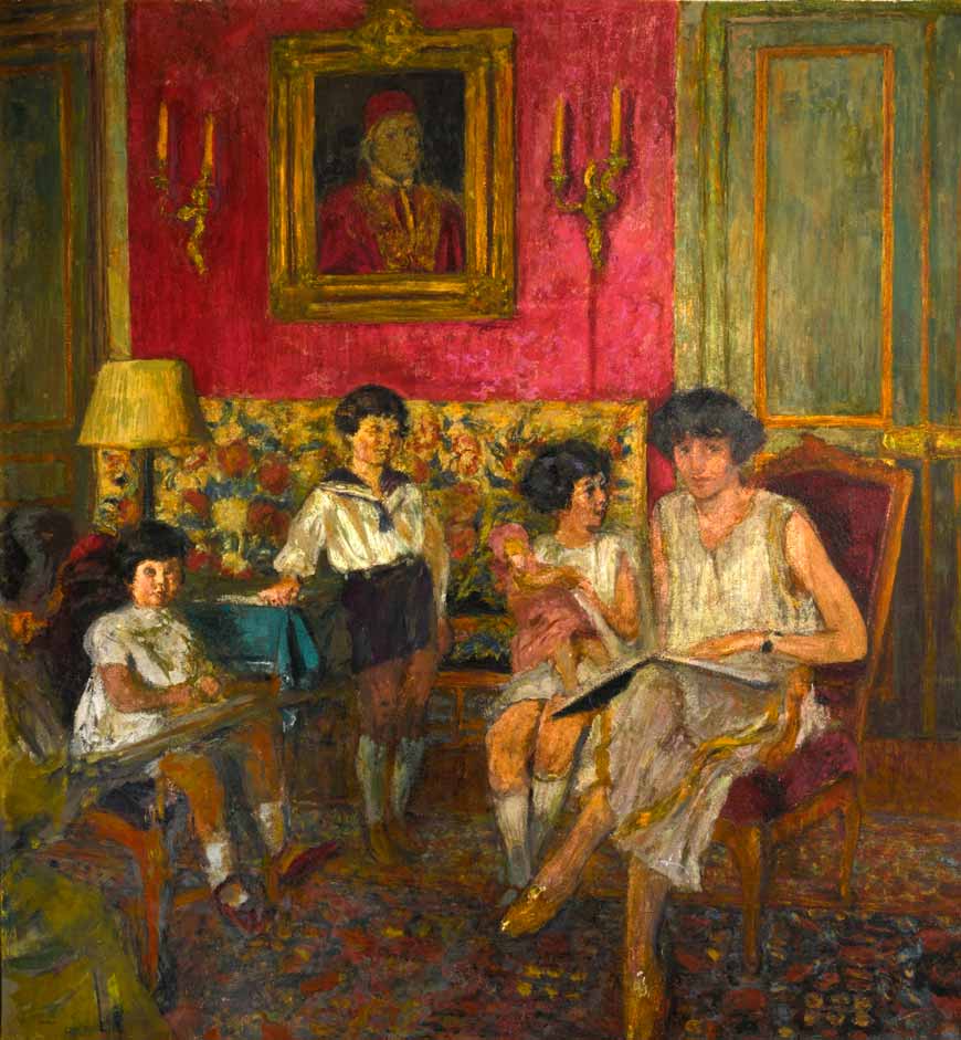 Madame Jean Bloch and Her Children (Мадам Жан Блох и её дети), 1927-1929