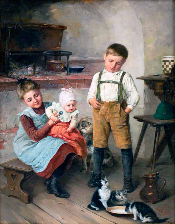 Domestic scene (Домашняя сцена)