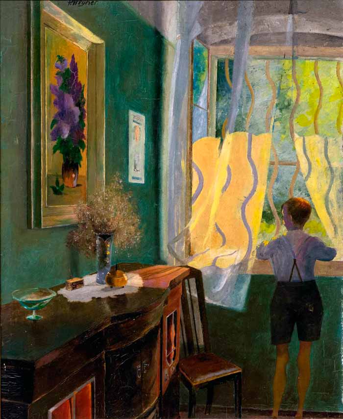 Interior with Boy (Интерьер с  мальчиком)