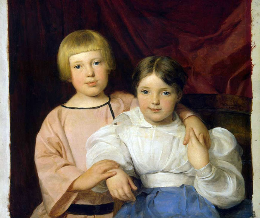 Kinder (Дети), 1834 Hermitage, St. Petersburg, Russia