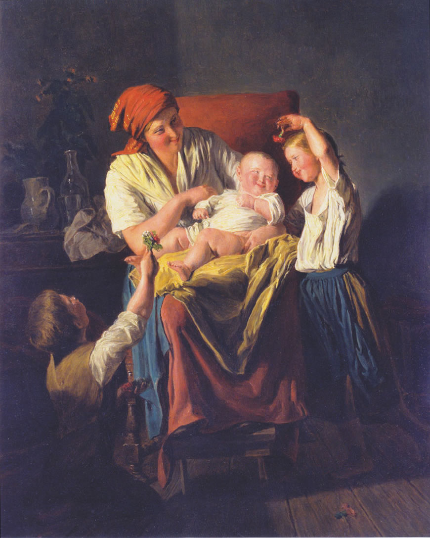 Muttergluck (Материнское счастье), 1861