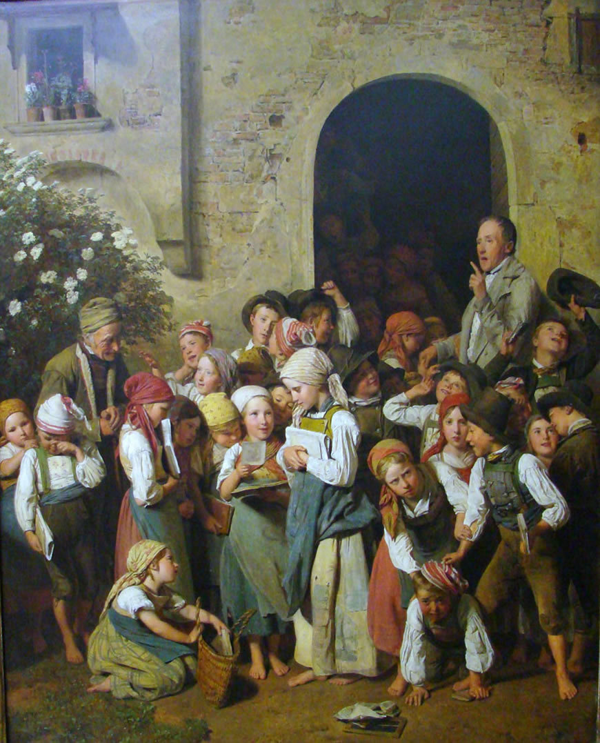 Nach der Schule (После школы), 1841