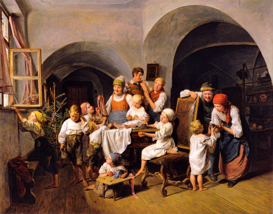 Christtagmorgen (Рождественское утро), 1844