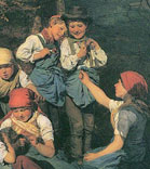 Kinder im Walde (Дети в лесу), 1858