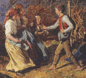 Vorfrühling im Wienerwald (Ранняя весна в Венском лесу), 1864