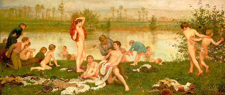 The Bathers, 1866-1867