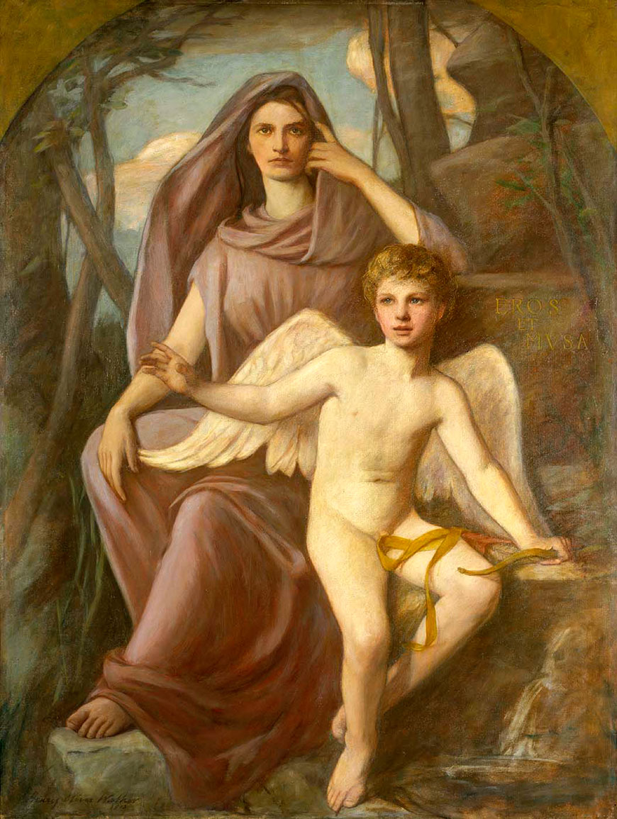 Eros And Musa (Эрос и Муза), 1903