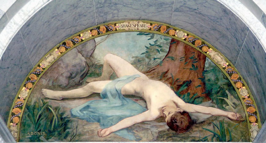 Lyric Poetry, Adonis (Лирическая поэзия, Adonis), 1896