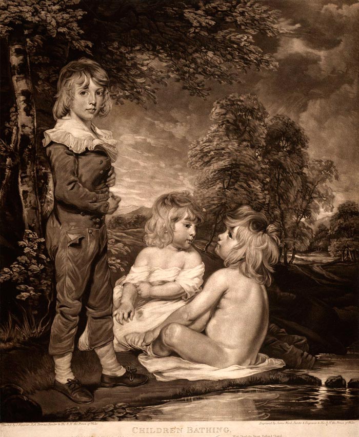 The Hoppner Children (Дети Хопперов), 1799