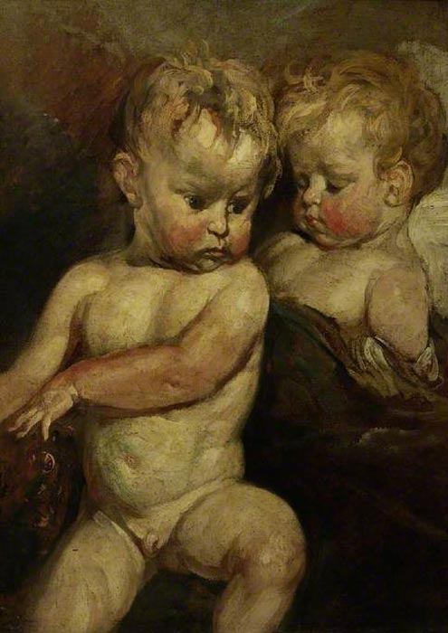 Two Studies of Children (Два эскиза детей), c.1812