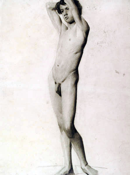 Drawing of a Nude Boy (Рисунок нагого мальчика)