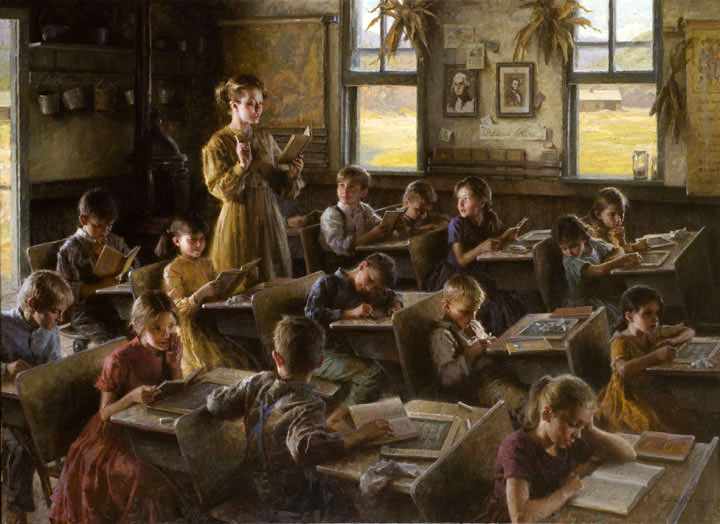 Country Schoolhouse 1879 (Сельская школа 1879)