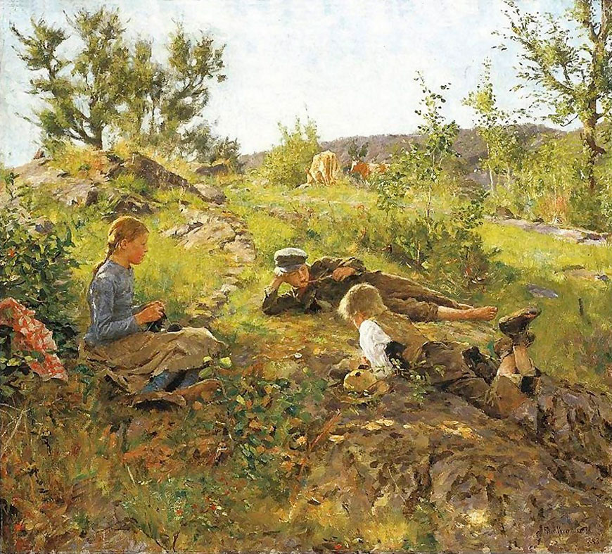 Gjetere, Tåtøy (Пастухи. Татой), 1883