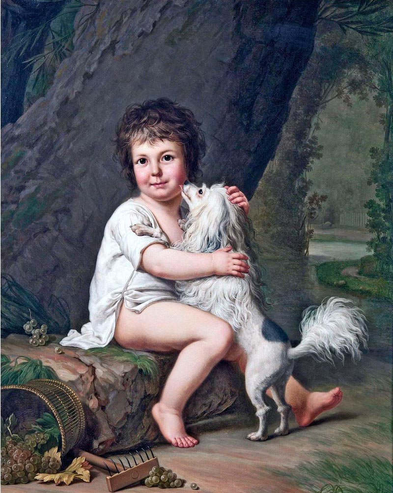 Young Henri Bertholet-Campan (Юный Анри Бертоле-Кампан), 1786