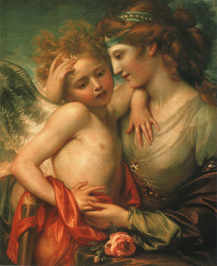 Venus Consoling Cupid Stung (Венера, утешающая ужаленного амура), 1802