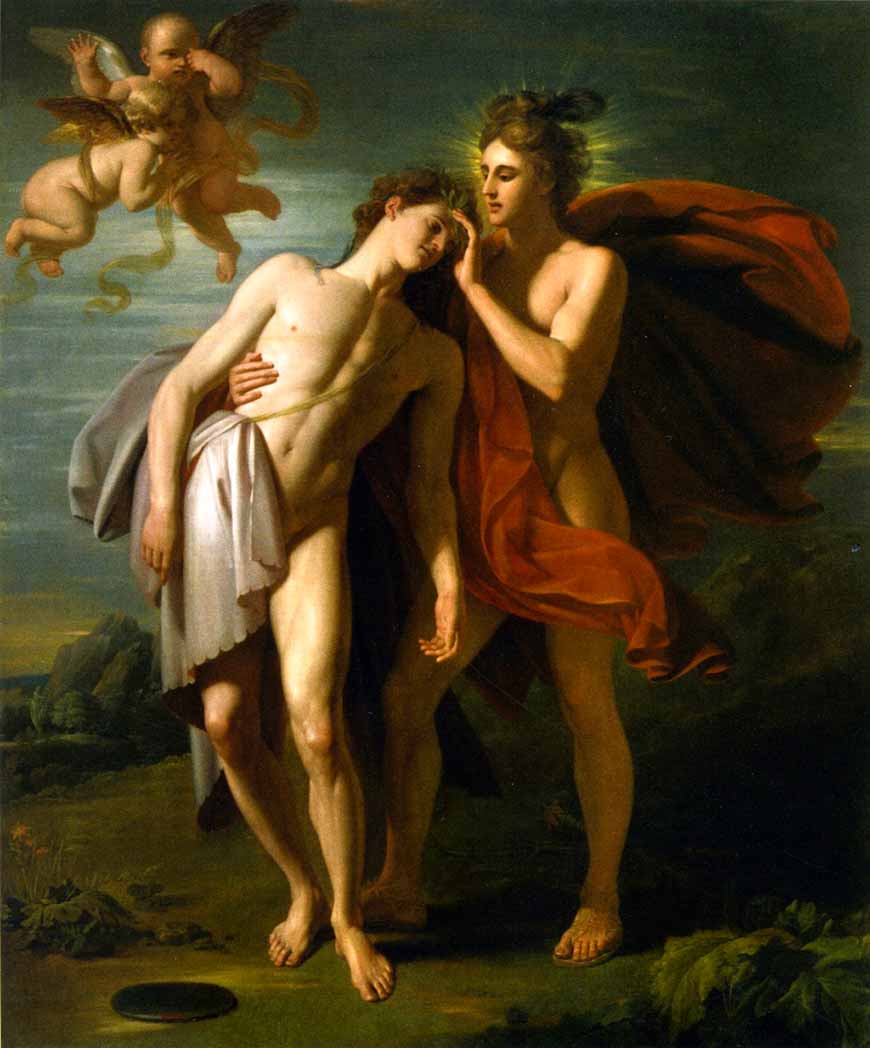 The Death of Hyacinthus (Смерть Гиацинта), 1771