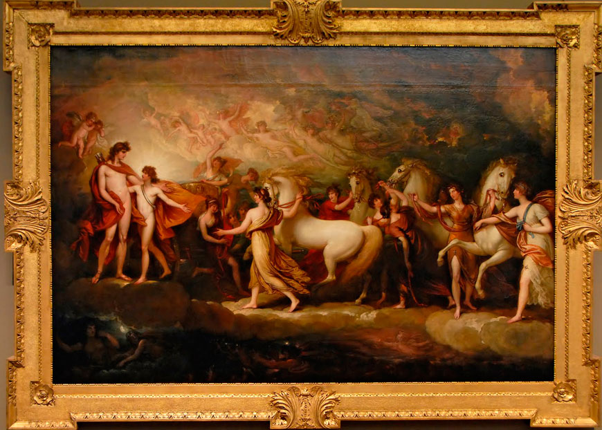 Phaeton Asking Apollo to Drive the Sun Chariot (Фаэтон просит разрешения у Аполона управлять солнечной колесницей), 1804