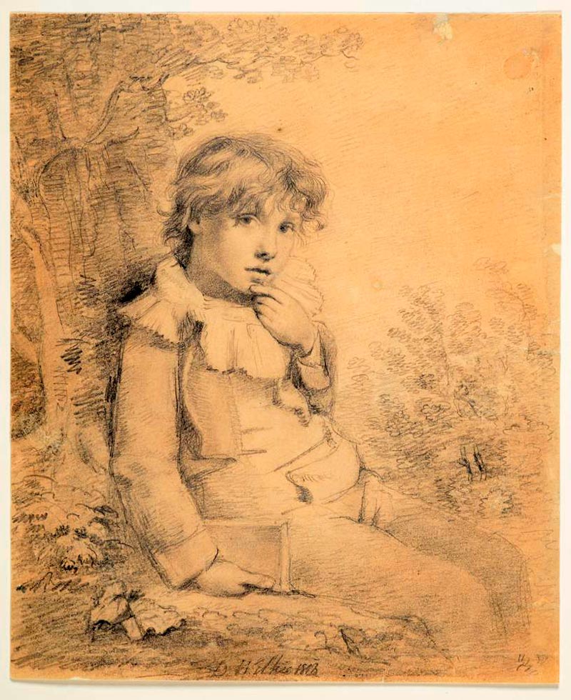 Untitled / Рortrait of David Frazer (Без названия / Портрет Дэвида Фрейзера), c.1813