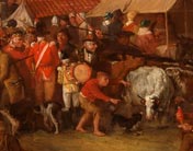 Pitlessie Fair (Питлесская ярмарка), 1804 detail/фрагмент