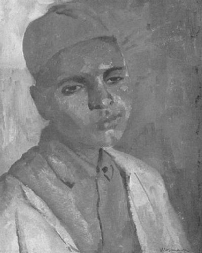 Study of an Arab boy (Эскиз мальчика-араба)