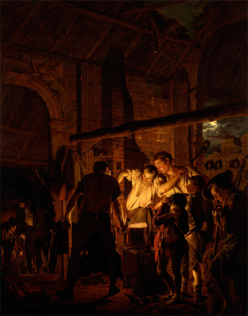 The Blacksmith's Shop (Кузня), 1771