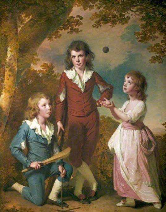 The Children of Hugh and Sarah Wood of Swanwick, Derbyshire (Дети Хью и Сары Вуд из Сванвика, Дербишир), 1789