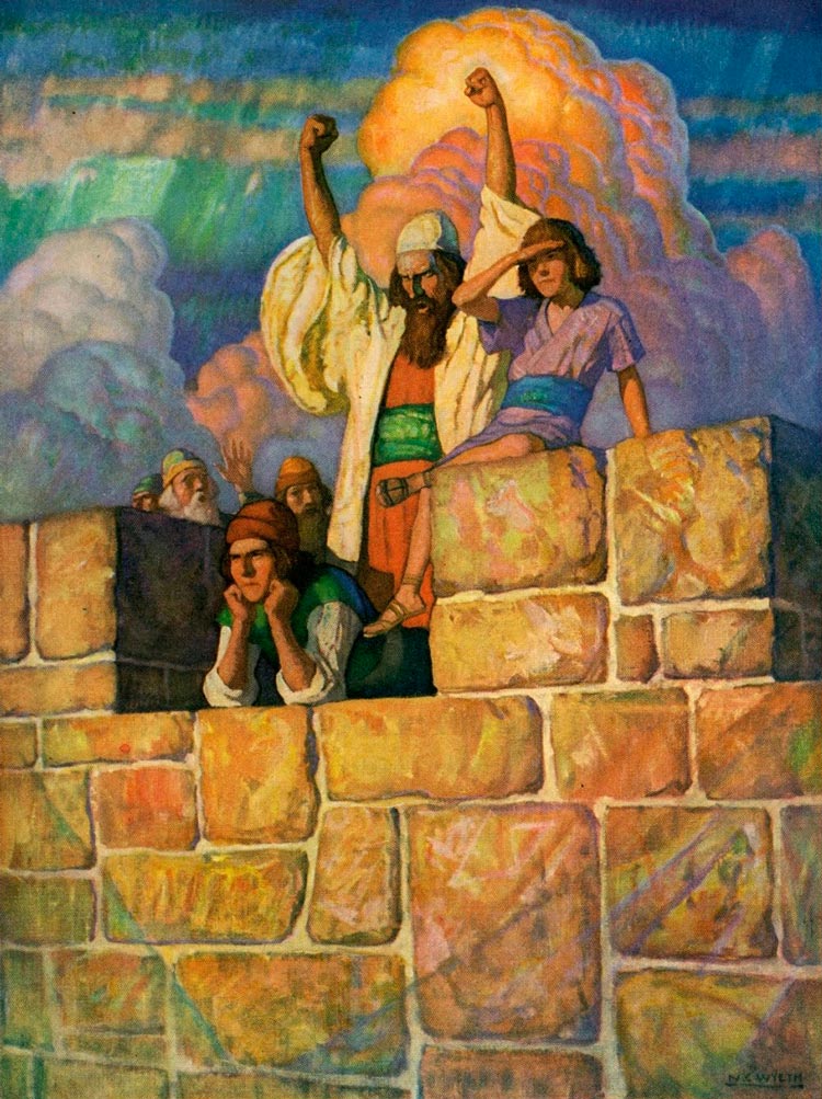 Prophet Isaiah and Sons (Пророк Исайя и сыновья), 1929