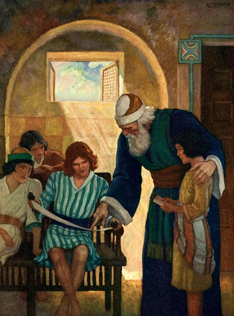 The School Days of the Boy Jesus (Школьные дни мальчика Иисуса), 1929