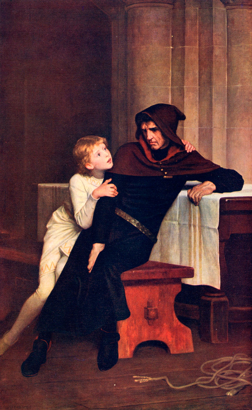 Prince Arthur and Hubert (Принц Артур и Хьюберт), 1882