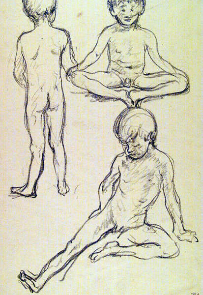 Nude Boy Studies (Этюд обнажённого мальчика)