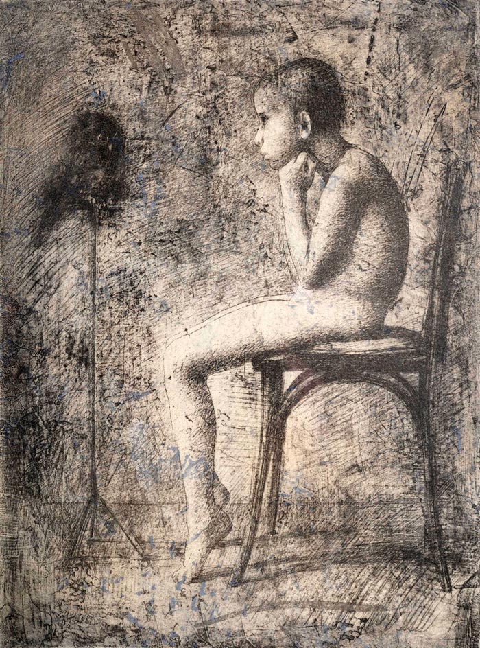 Сидящий мальчик (Sitting boy), 1999