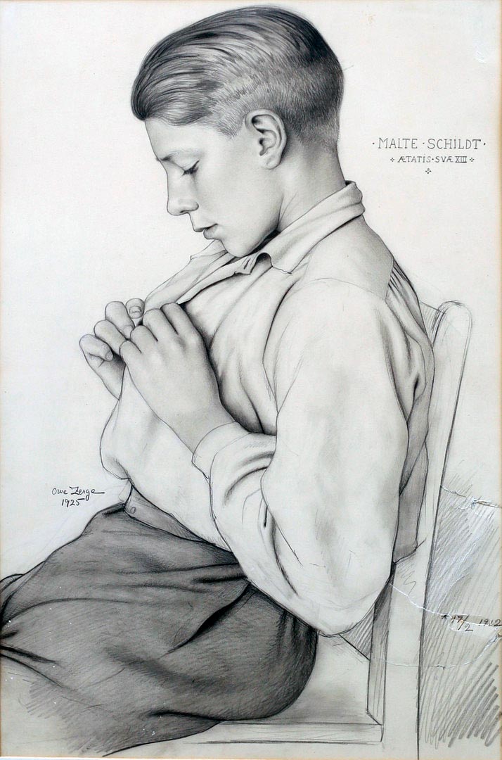 Malte Schildt, aetatis svae XIII (Гулд Шильдт, 13 лет), 1925