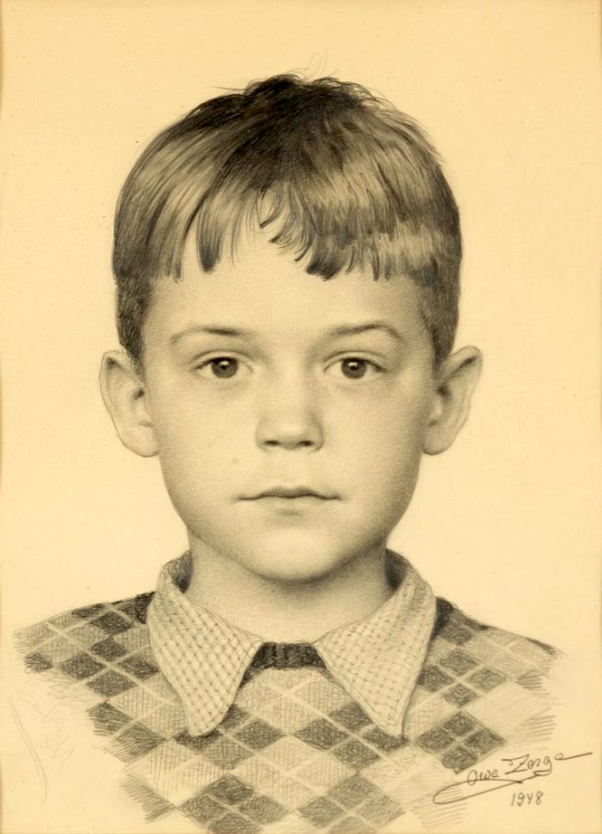 Porträtt av pojke (Портрет мальчика), 1948