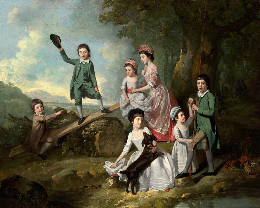 The Lavie Children (Дети семьи Лави), 1770