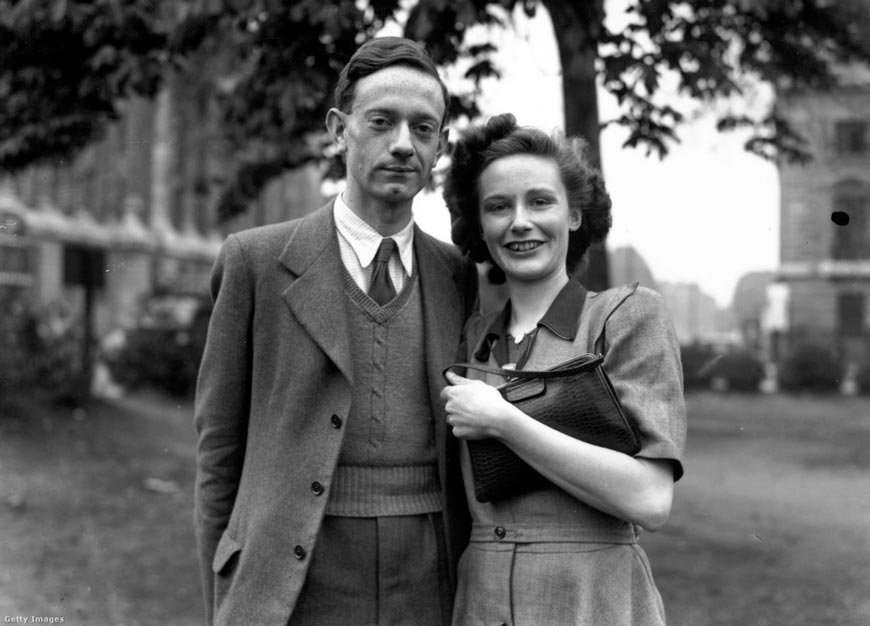 Кристофер Робин Милн и его жена Лесли Селинкурт